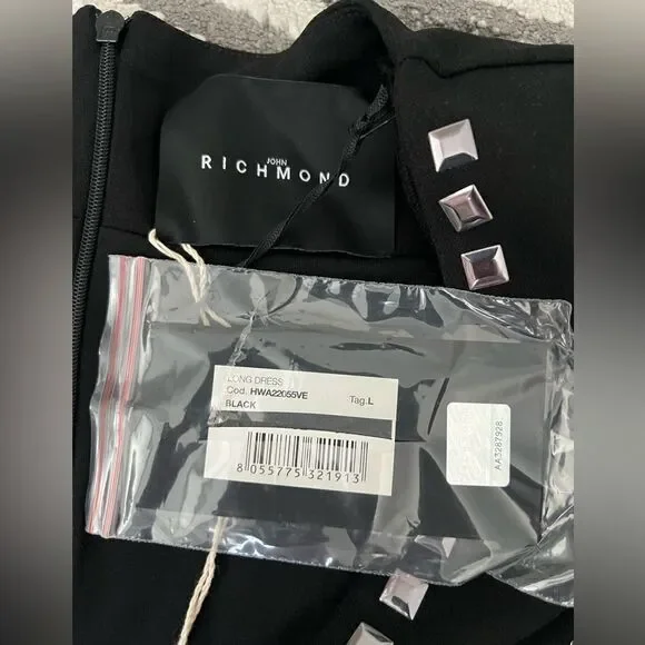 John Richmond Mini Dress size M/L - Picture 13 of 14